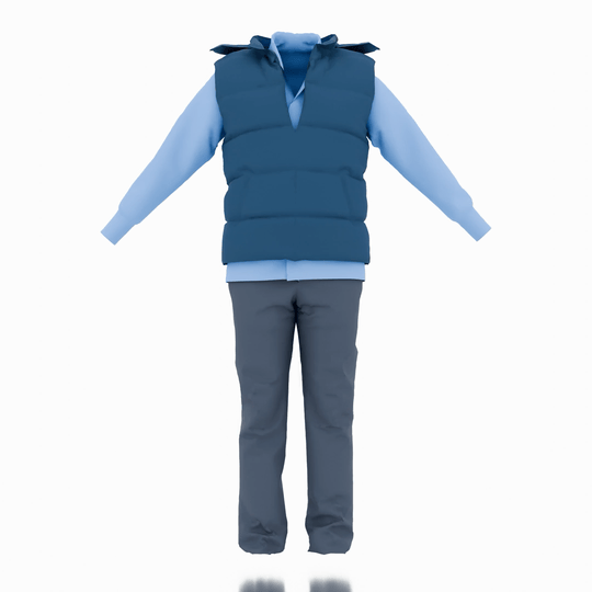 Man input garment 1